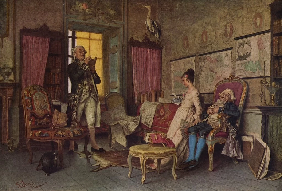 Una storia divertente, 1877